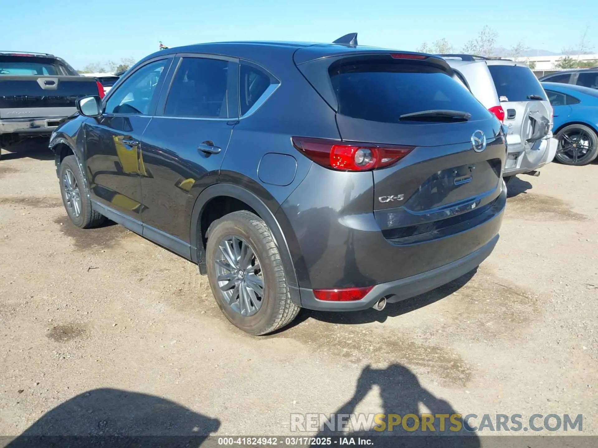 3 Photograph of a damaged car JM3KFACM3M0381366 MAZDA CX-5 2021