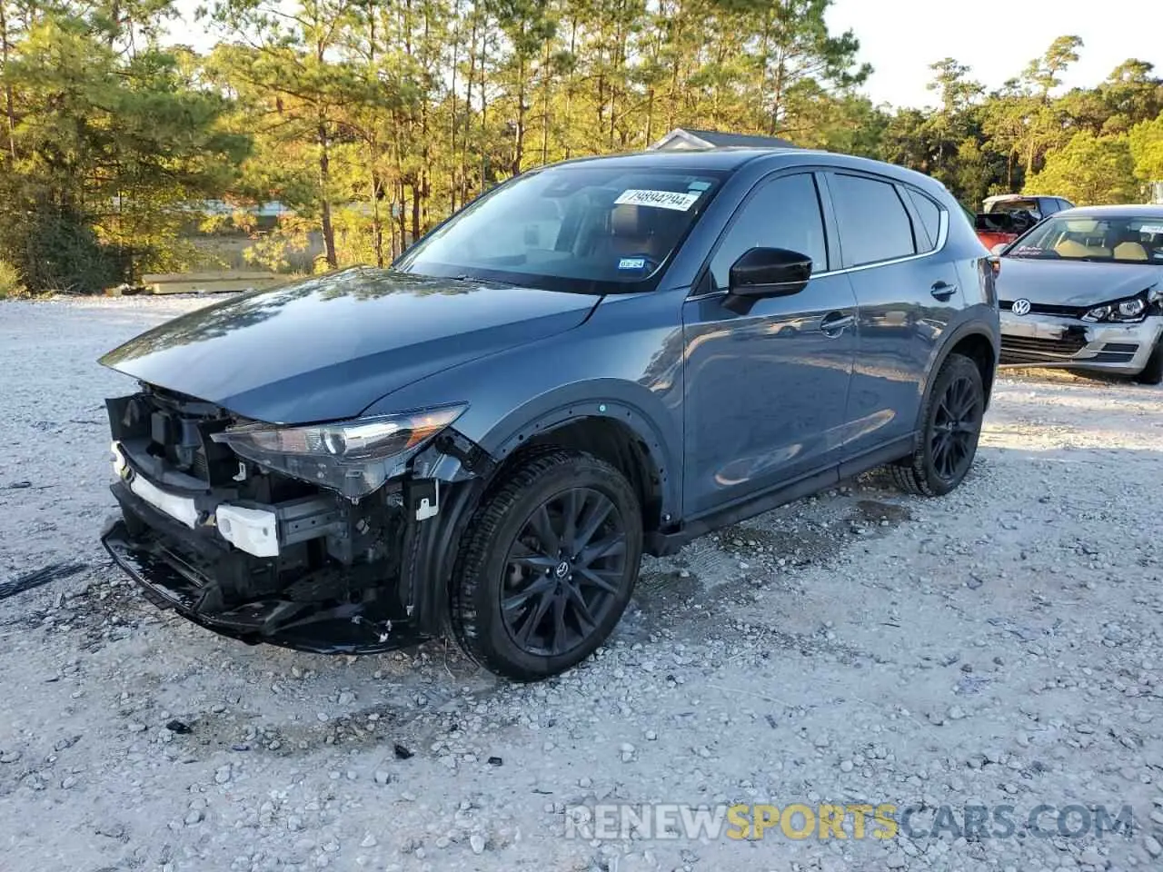1 Photograph of a damaged car JM3KFACM3M0387734 MAZDA CX-5 2021