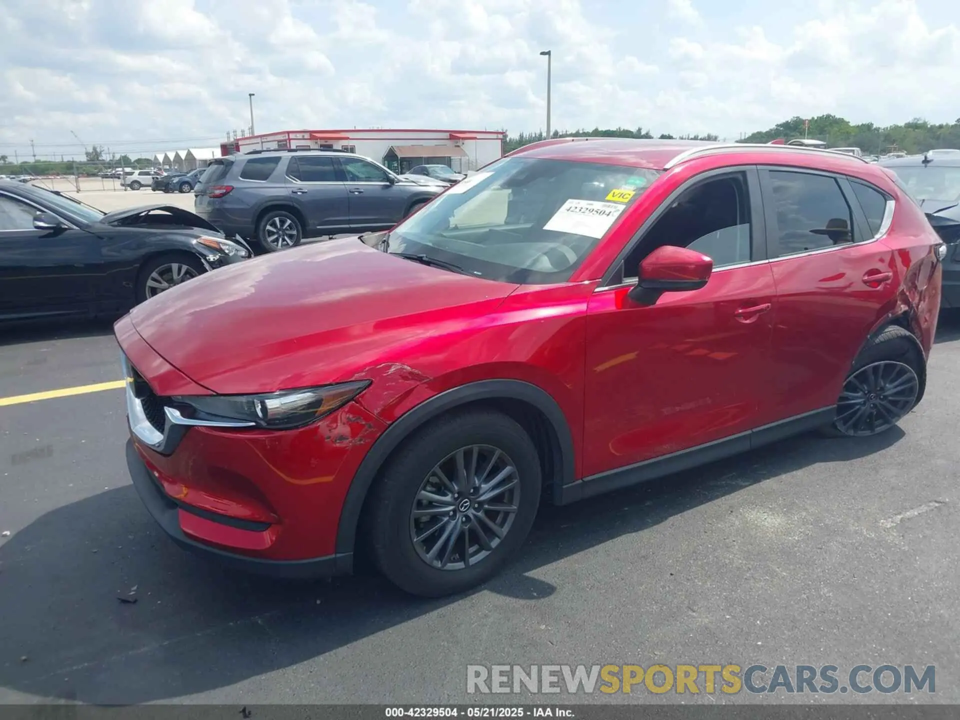 2 Photograph of a damaged car JM3KFACM3M0405388 MAZDA CX-5 2021
