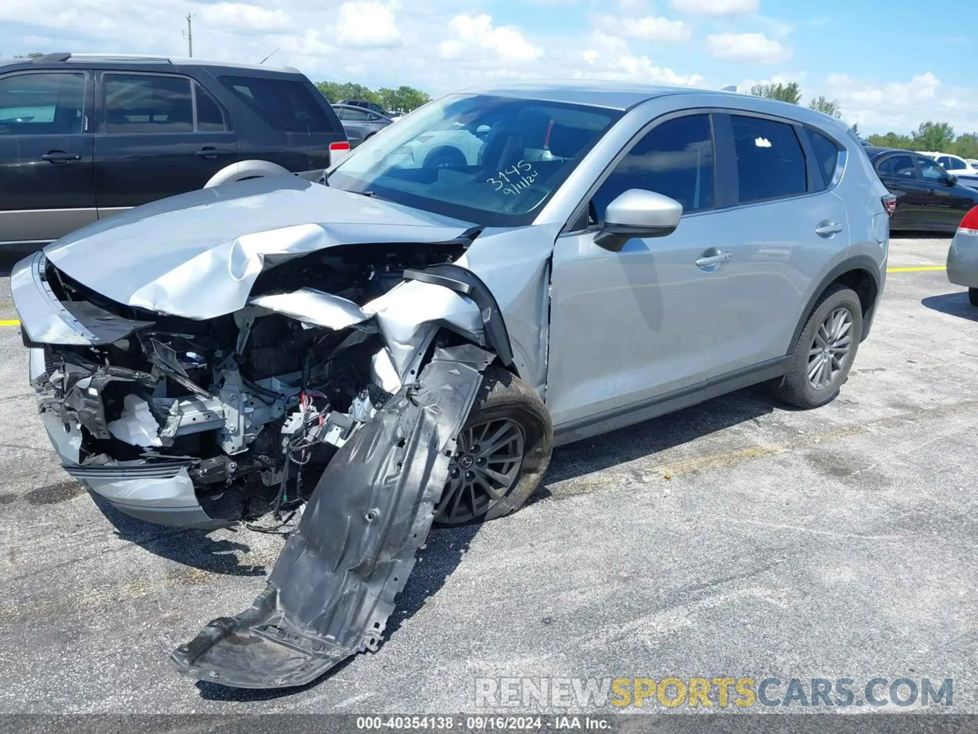 2 Photograph of a damaged car JM3KFACM4M0303145 MAZDA CX-5 2021