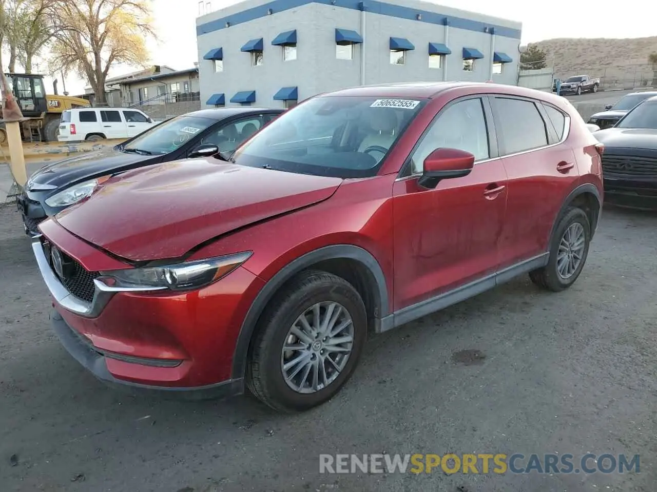 1 Photograph of a damaged car JM3KFACM4M0314548 MAZDA CX-5 2021