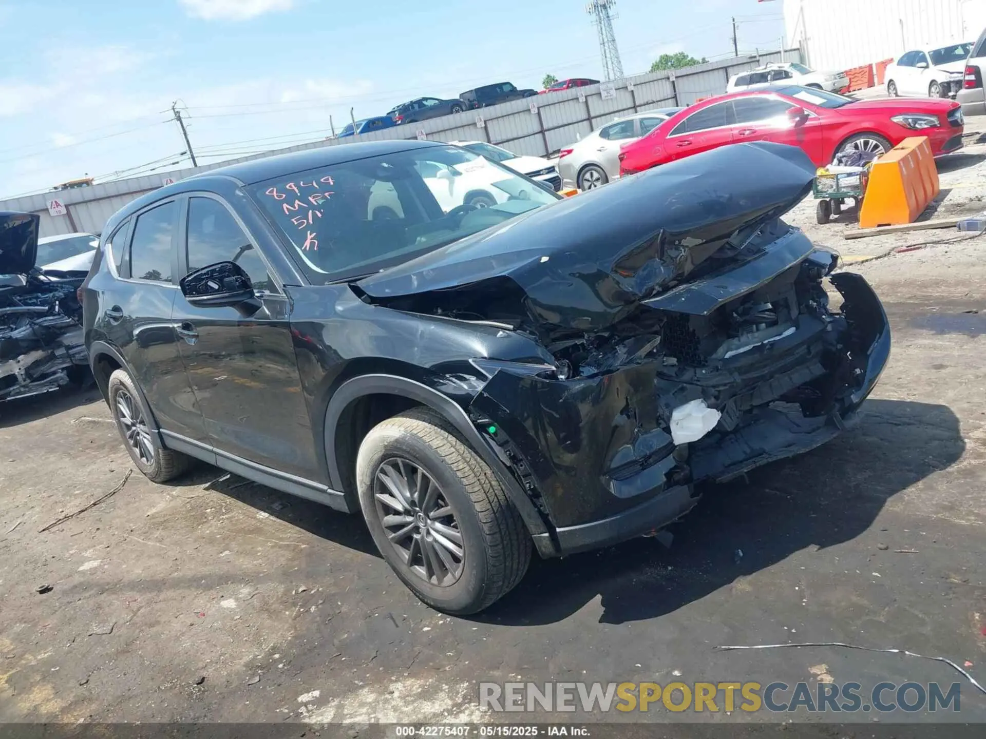 1 Photograph of a damaged car JM3KFACM4M0328949 MAZDA CX-5 2021