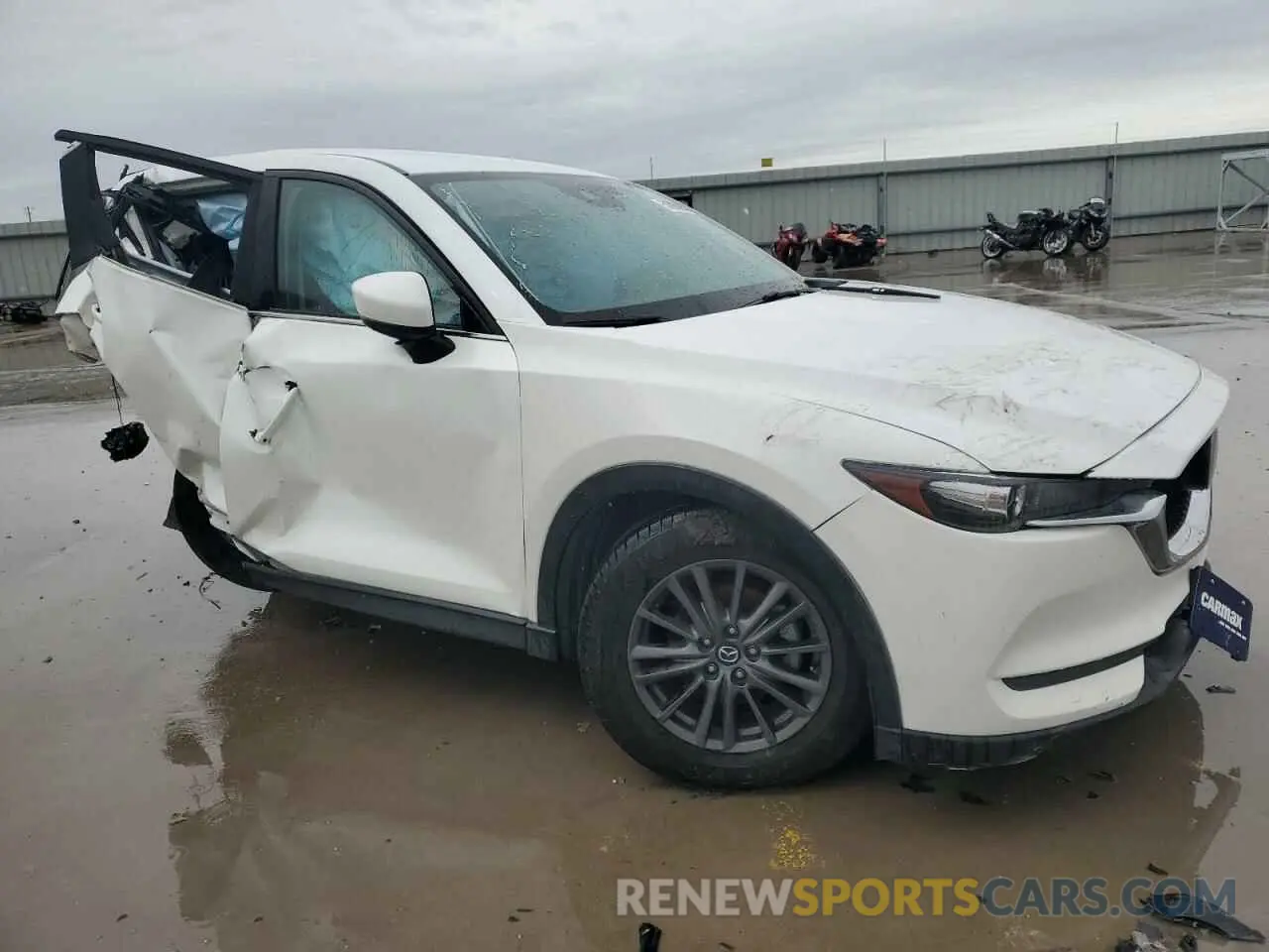 4 Photograph of a damaged car JM3KFACM4M0336131 MAZDA CX-5 2021
