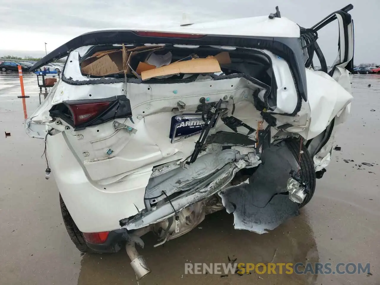 6 Photograph of a damaged car JM3KFACM4M0336131 MAZDA CX-5 2021