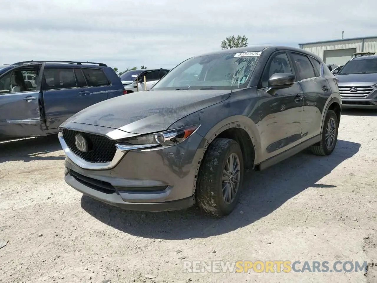 1 Photograph of a damaged car JM3KFACM4M0341183 MAZDA CX-5 2021