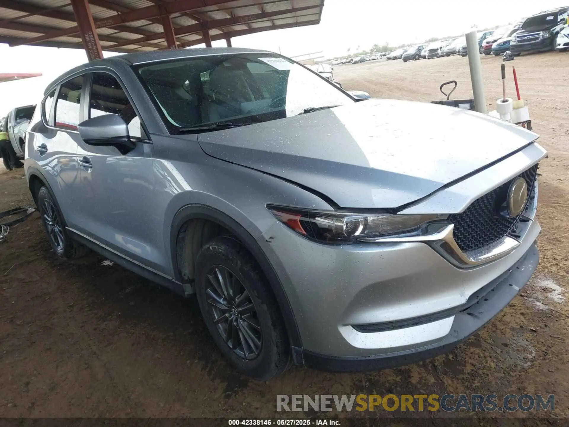 1 Photograph of a damaged car JM3KFACM4M0342298 MAZDA CX-5 2021