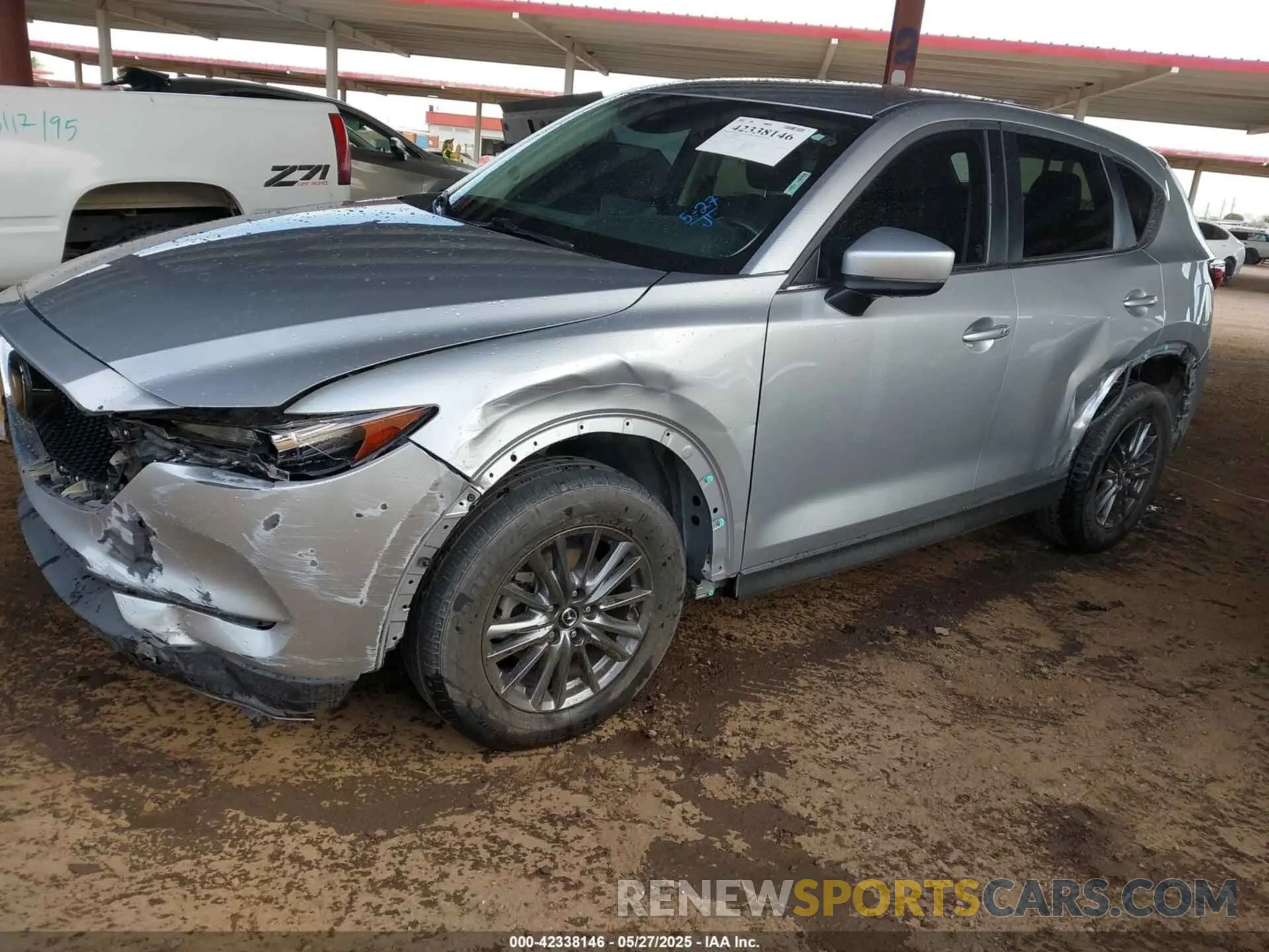 2 Photograph of a damaged car JM3KFACM4M0342298 MAZDA CX-5 2021