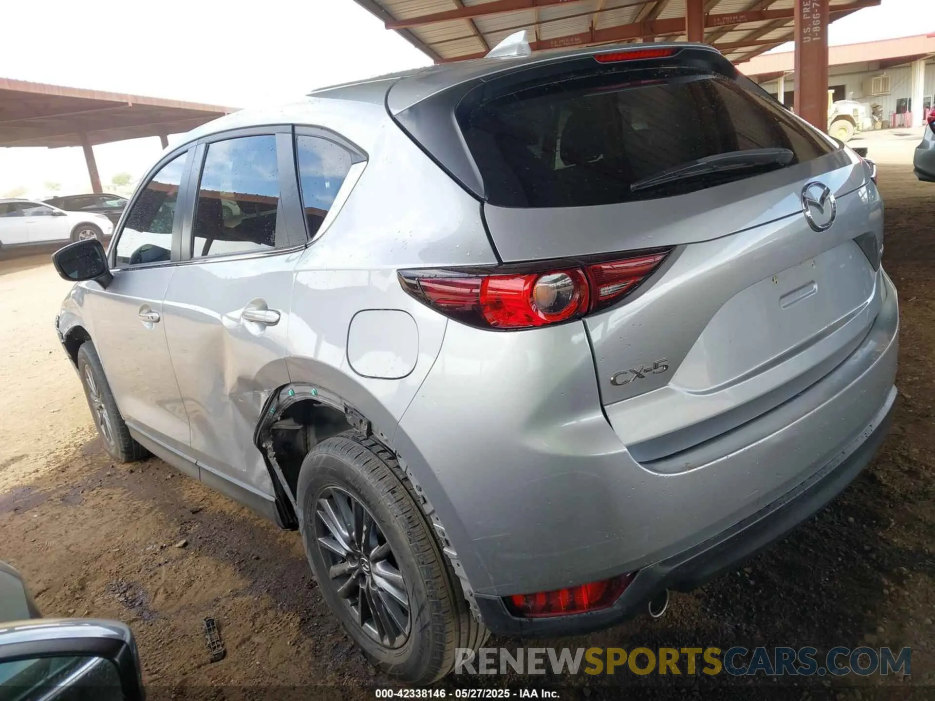 3 Photograph of a damaged car JM3KFACM4M0342298 MAZDA CX-5 2021