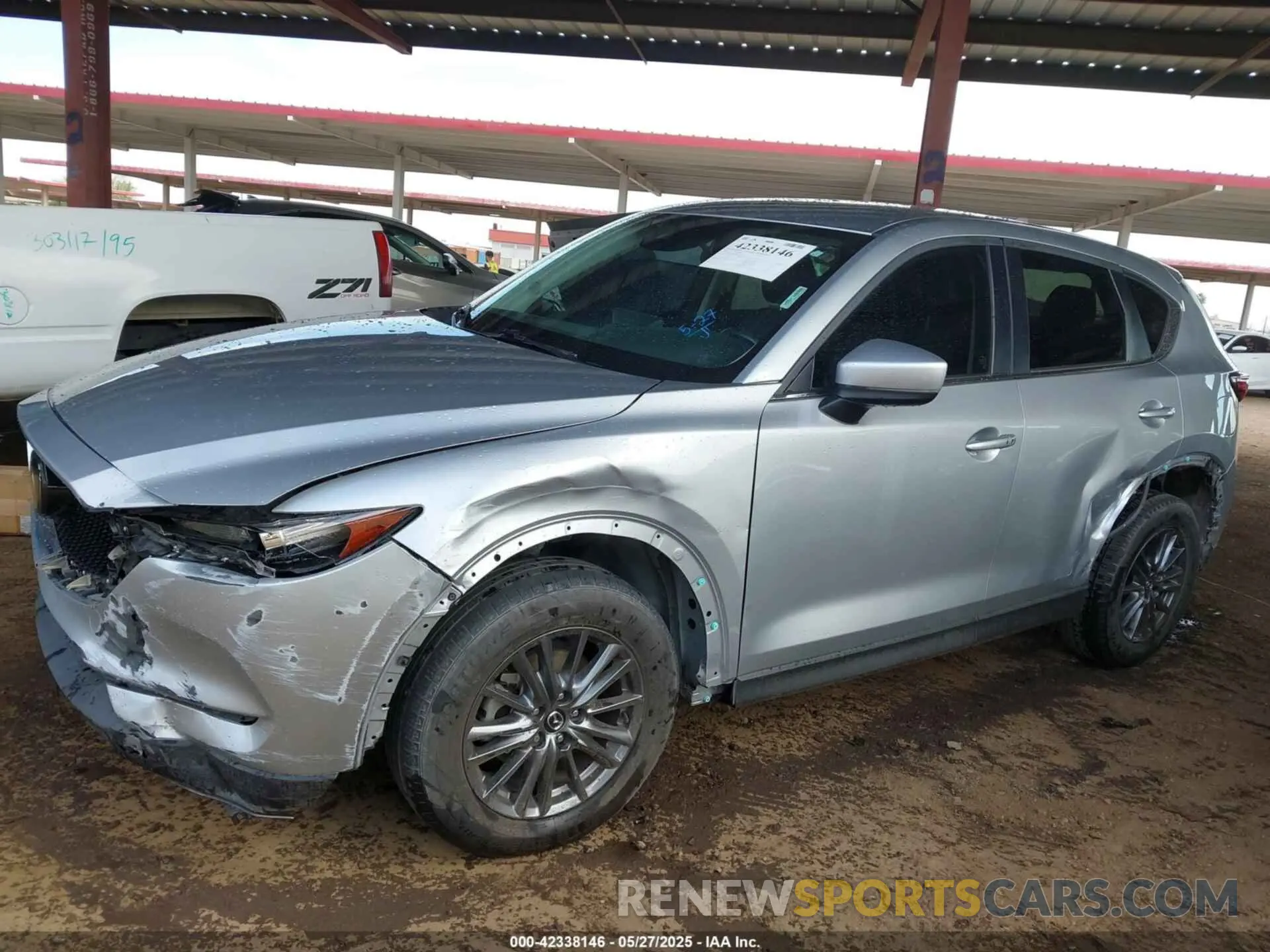6 Photograph of a damaged car JM3KFACM4M0342298 MAZDA CX-5 2021
