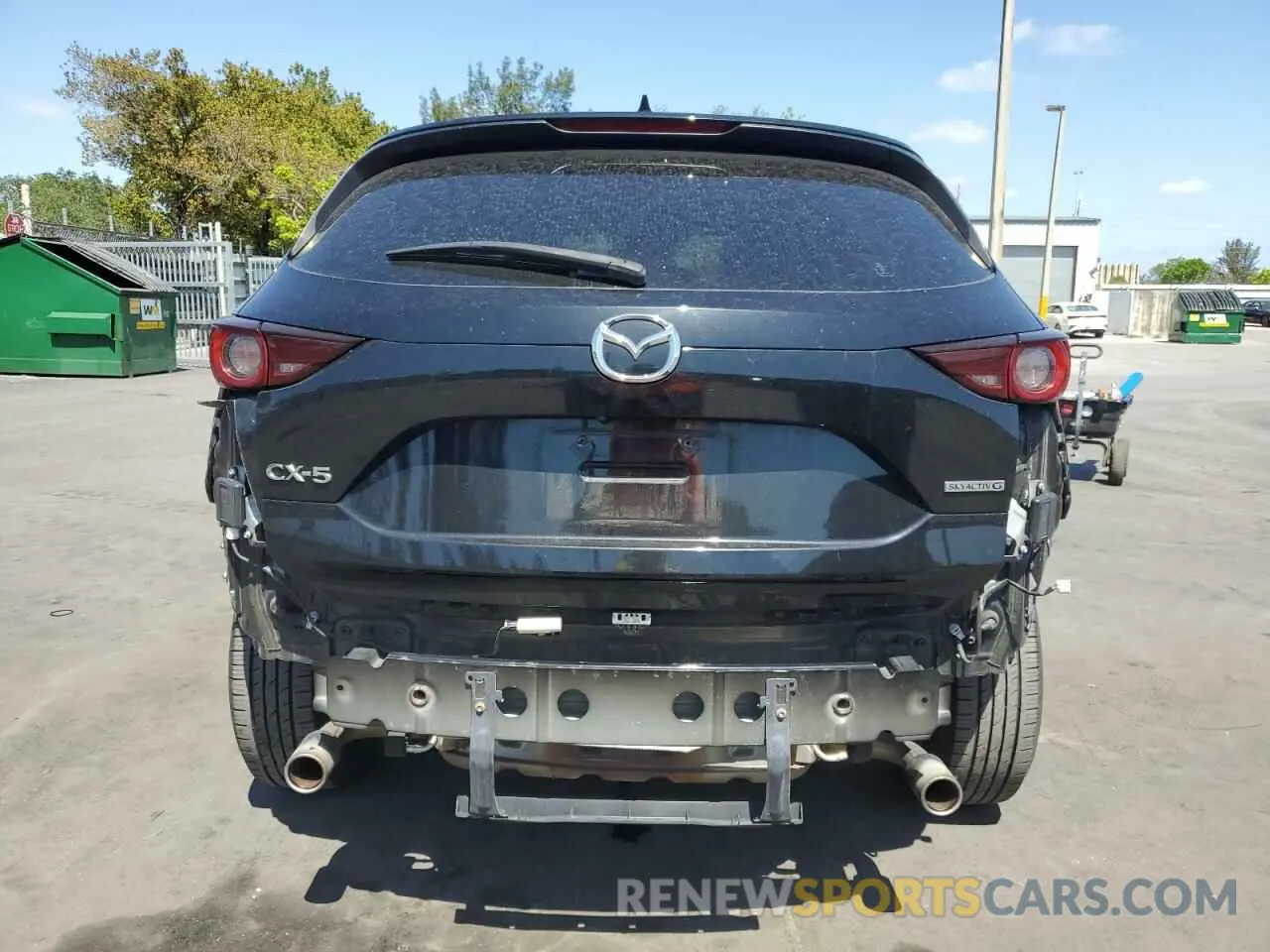 6 Photograph of a damaged car JM3KFACM4M0353169 MAZDA CX-5 2021