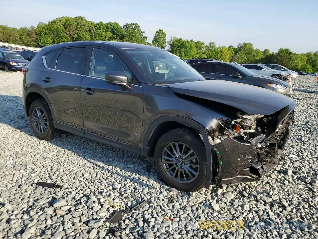 4 Photograph of a damaged car JM3KFACM4M1351898 MAZDA CX-5 2021