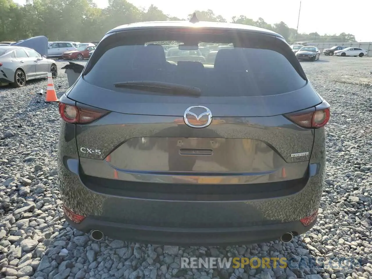 6 Photograph of a damaged car JM3KFACM4M1351898 MAZDA CX-5 2021