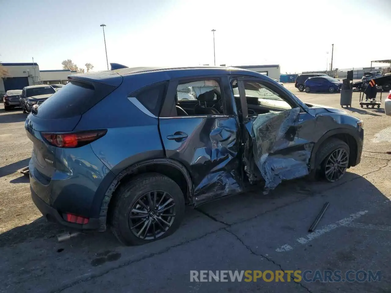 3 Photograph of a damaged car JM3KFACM4M1373030 MAZDA CX-5 2021