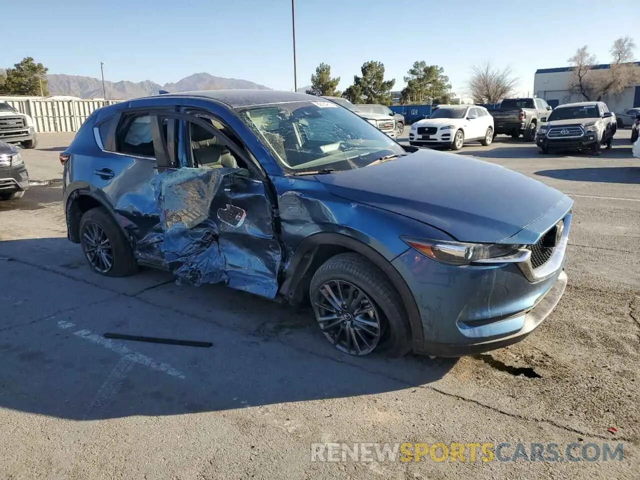4 Photograph of a damaged car JM3KFACM4M1373030 MAZDA CX-5 2021