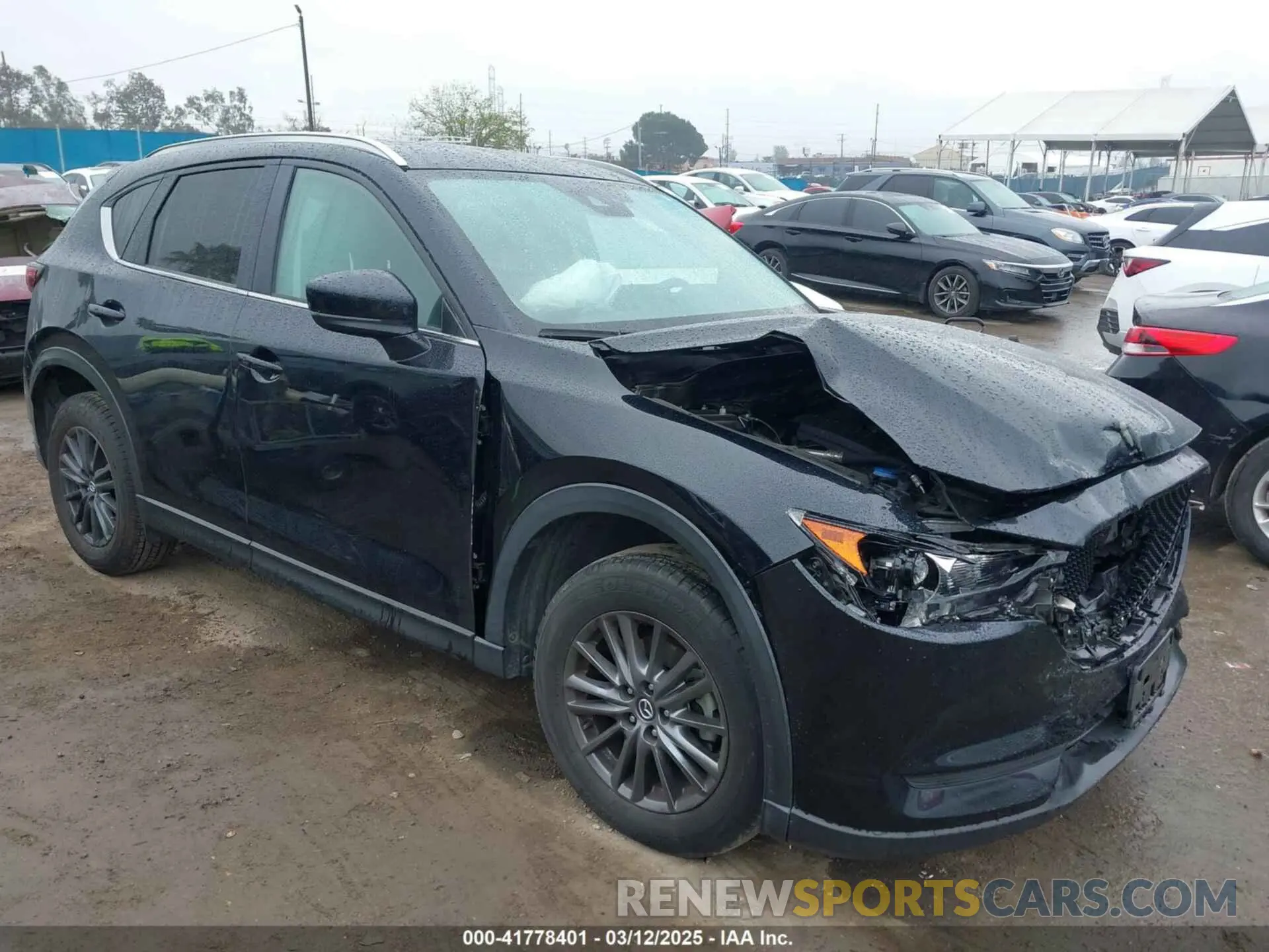 1 Photograph of a damaged car JM3KFACM5M0314557 MAZDA CX-5 2021
