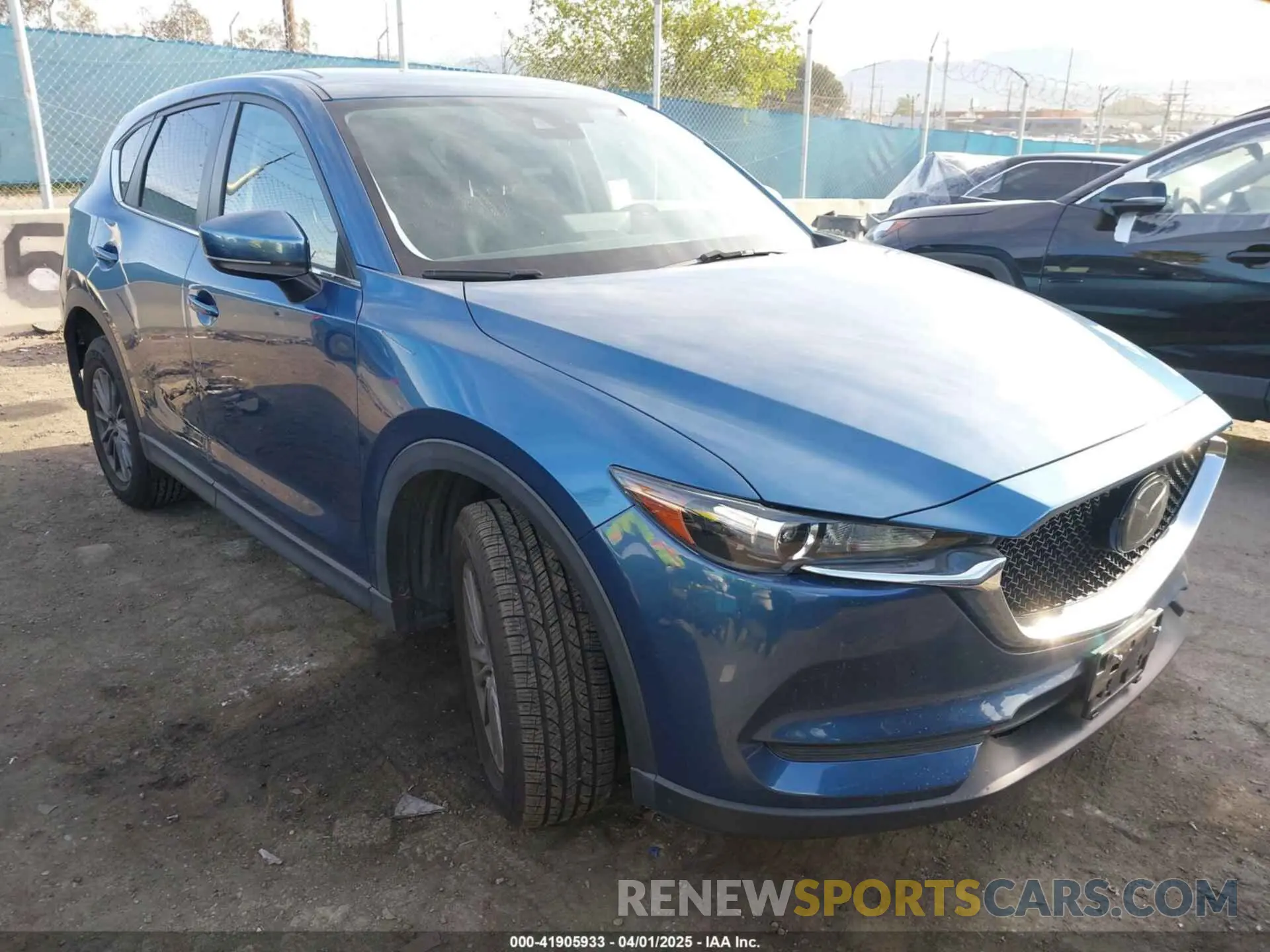 1 Photograph of a damaged car JM3KFACM5M0332718 MAZDA CX-5 2021