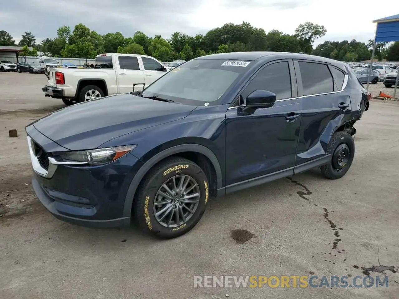 1 Photograph of a damaged car JM3KFACM5M0449327 MAZDA CX-5 2021