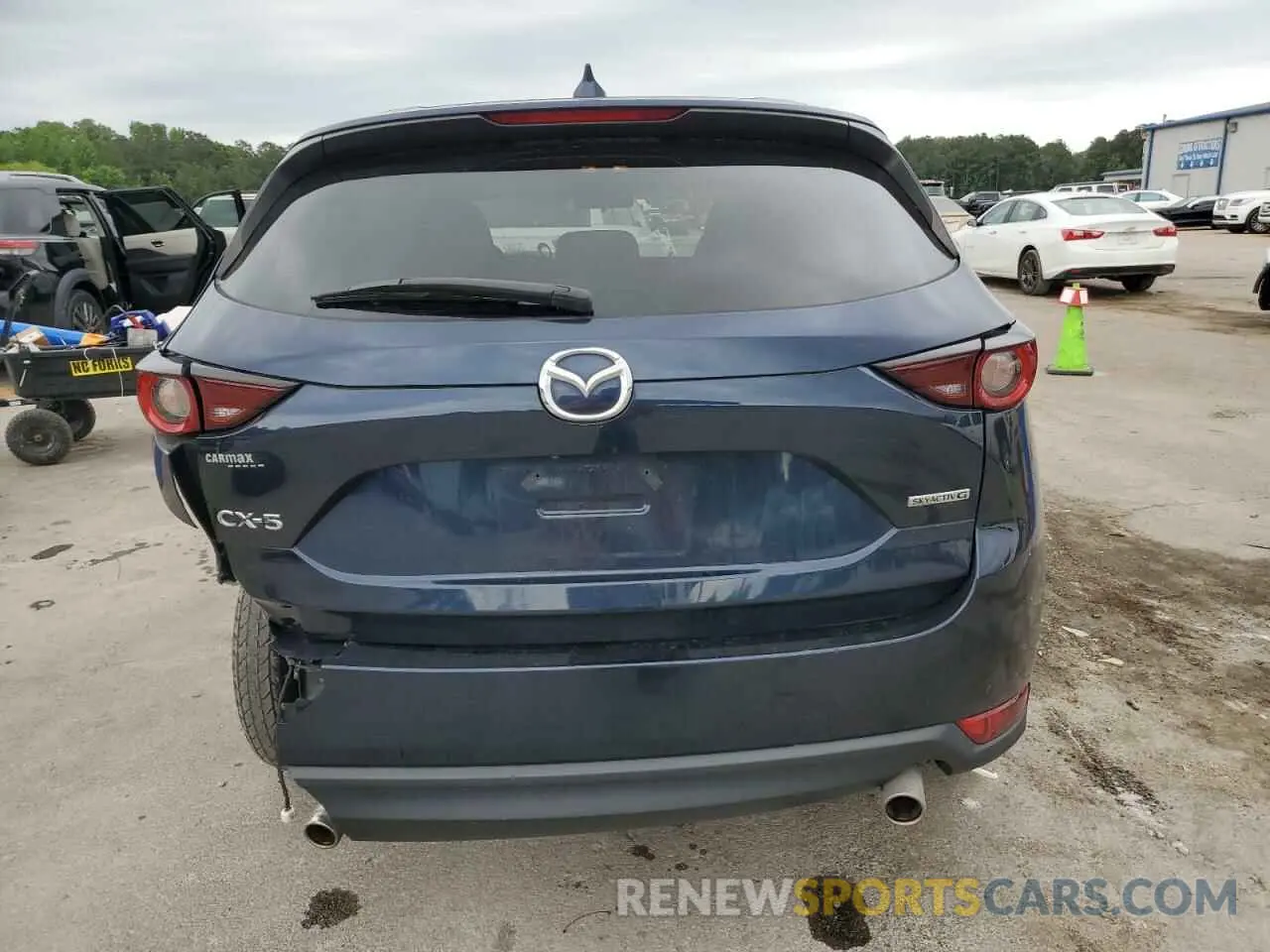 6 Photograph of a damaged car JM3KFACM5M0449327 MAZDA CX-5 2021