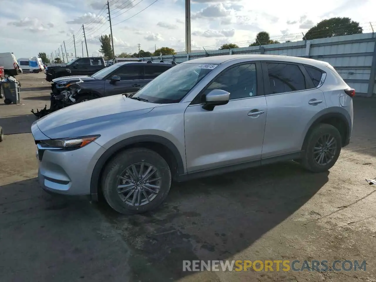 1 Photograph of a damaged car JM3KFACM5M1327402 MAZDA CX-5 2021