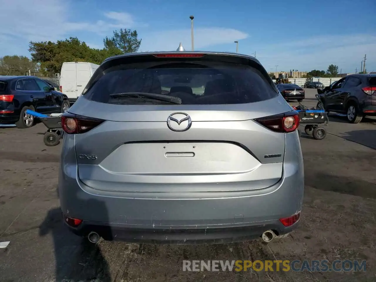 6 Photograph of a damaged car JM3KFACM5M1327402 MAZDA CX-5 2021