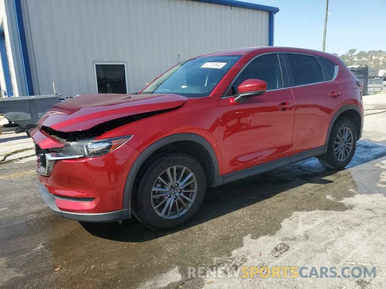 1 Photograph of a damaged car JM3KFACM6M0330878 MAZDA CX-5 2021