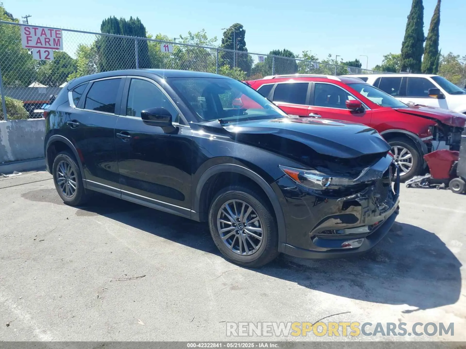 1 Photograph of a damaged car JM3KFACM6M0350192 MAZDA CX-5 2021