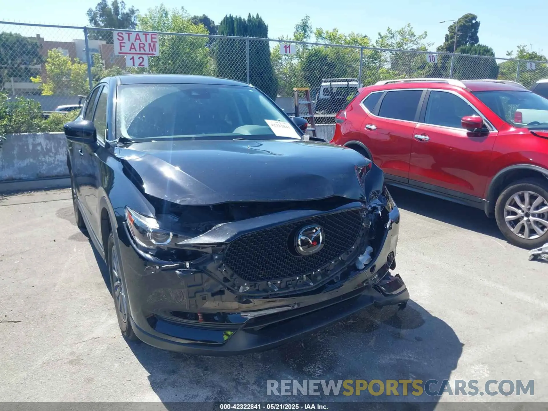 12 Photograph of a damaged car JM3KFACM6M0350192 MAZDA CX-5 2021