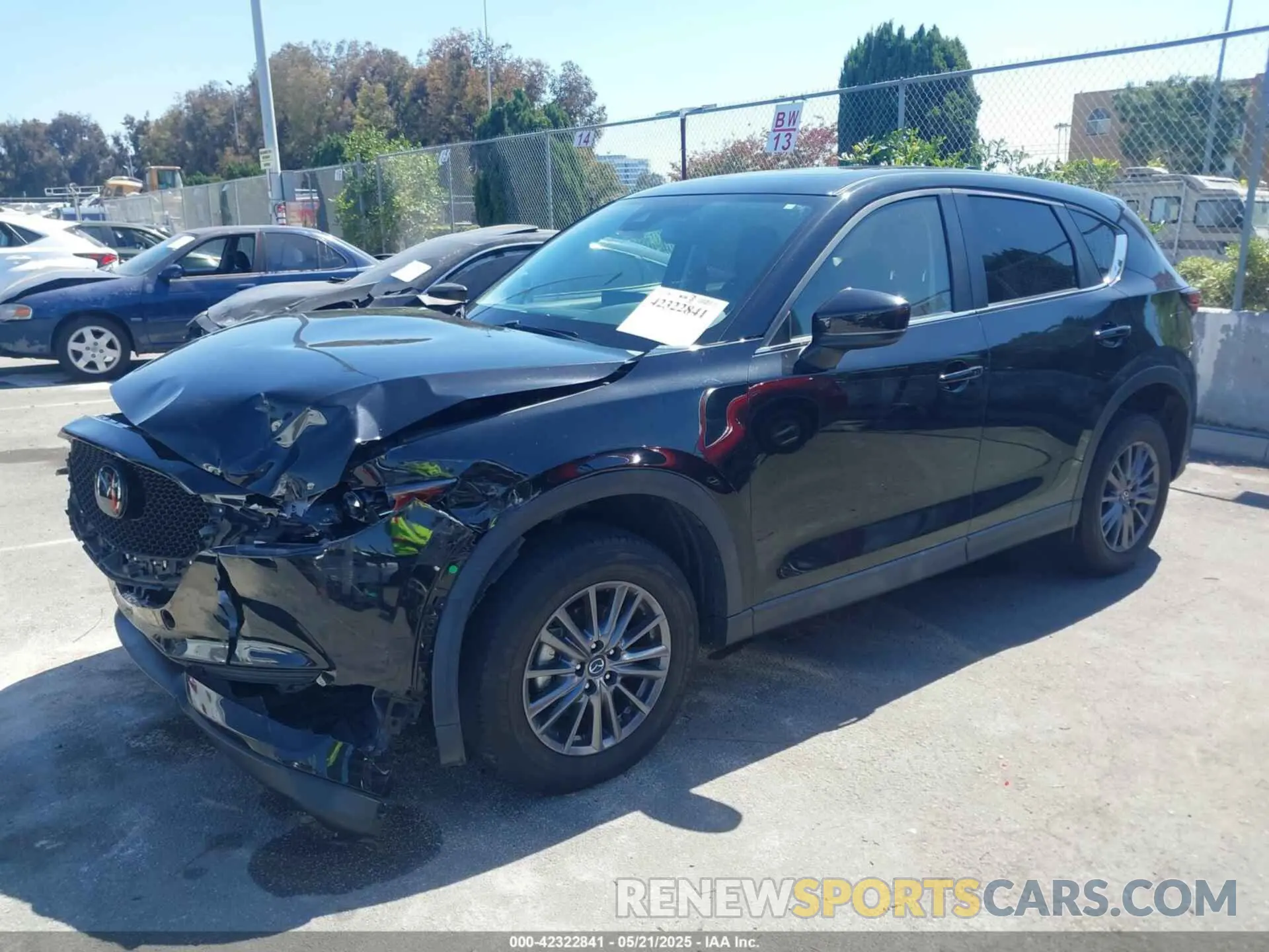 2 Photograph of a damaged car JM3KFACM6M0350192 MAZDA CX-5 2021