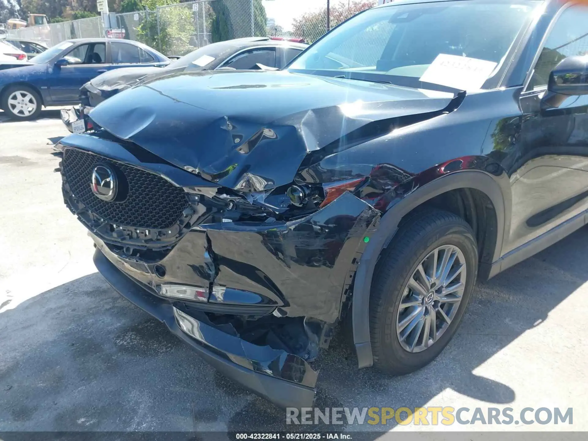 6 Photograph of a damaged car JM3KFACM6M0350192 MAZDA CX-5 2021