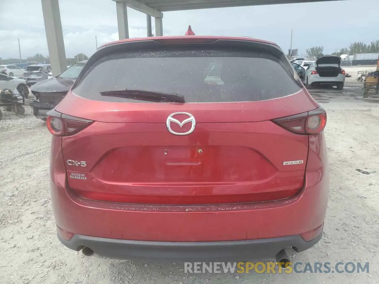 6 Photograph of a damaged car JM3KFACM6M0359166 MAZDA CX-5 2021