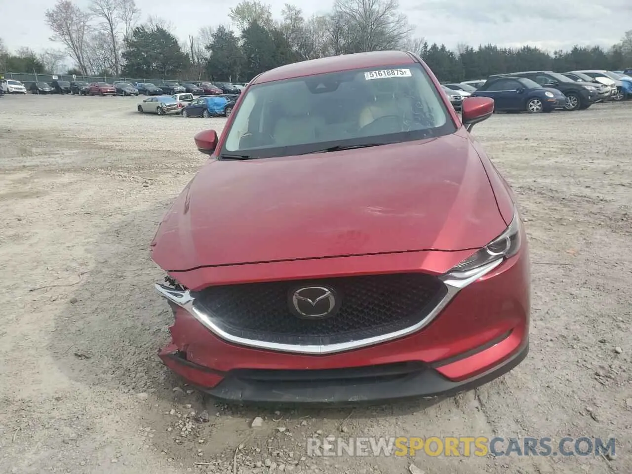 5 Photograph of a damaged car JM3KFACM7M0334633 MAZDA CX-5 2021