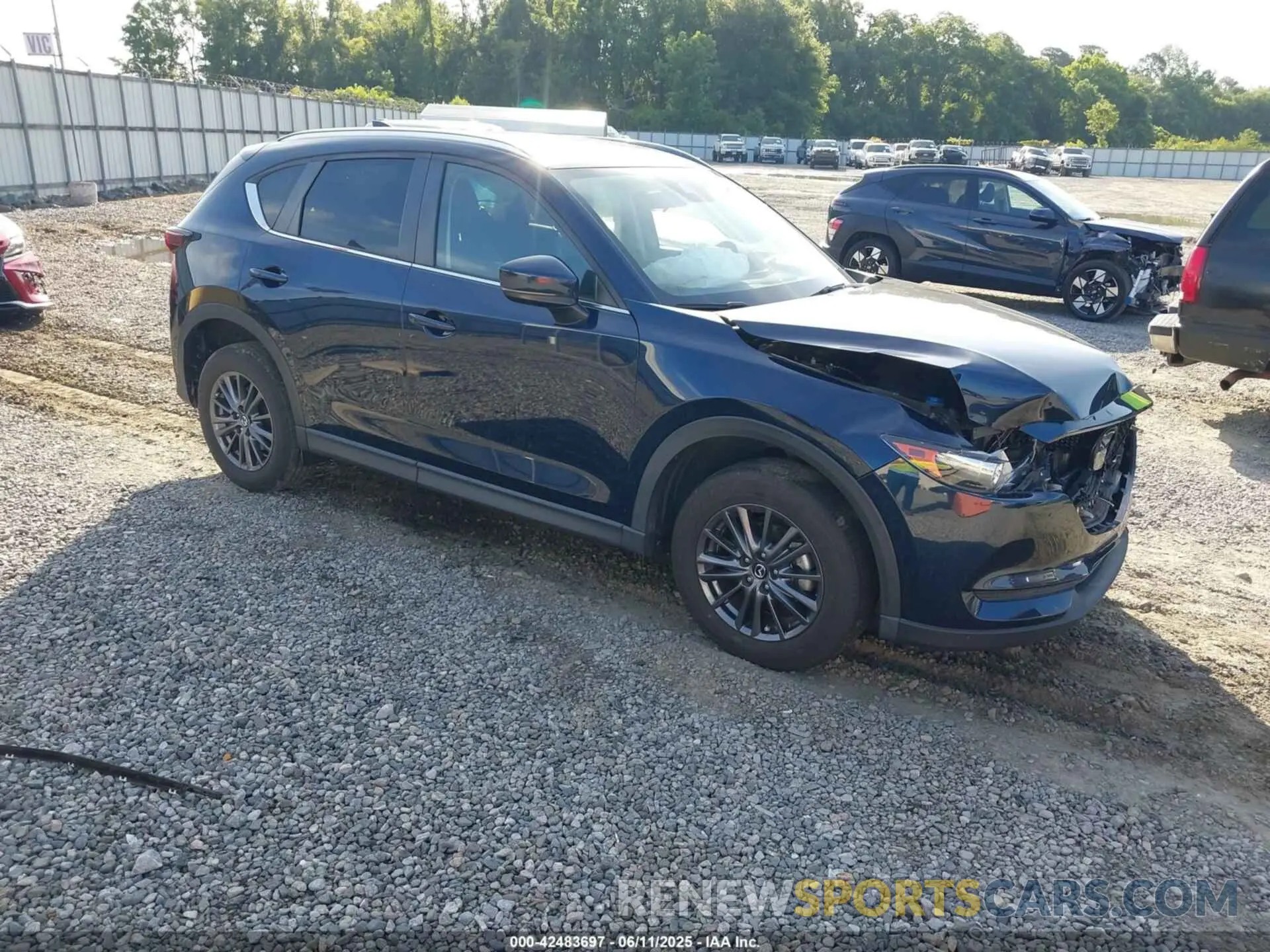 1 Photograph of a damaged car JM3KFACM7M0351223 MAZDA CX-5 2021