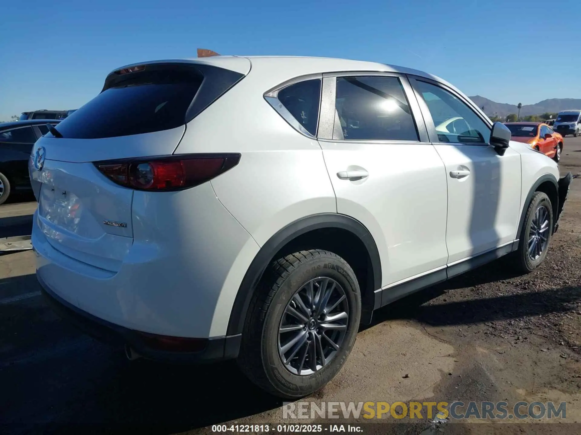 4 Photograph of a damaged car JM3KFACM7M0404759 MAZDA CX-5 2021
