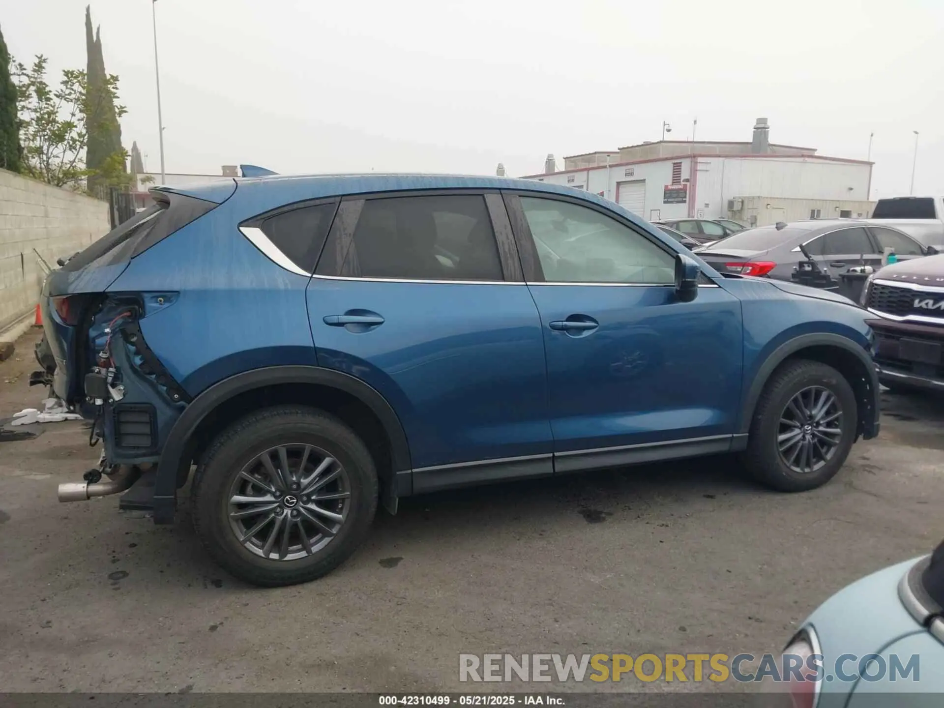 14 Photograph of a damaged car JM3KFACM7M0417446 MAZDA CX-5 2021