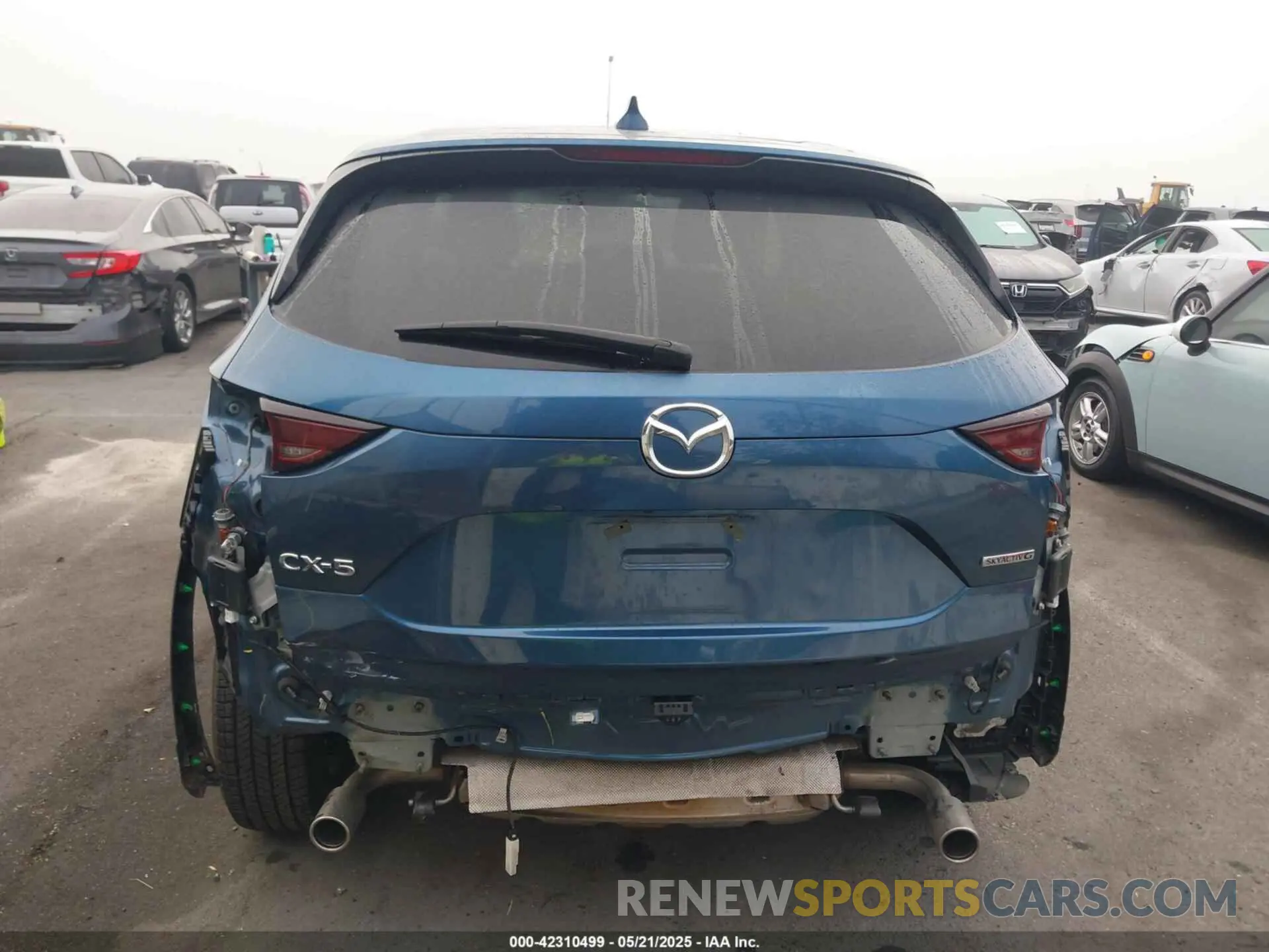 17 Photograph of a damaged car JM3KFACM7M0417446 MAZDA CX-5 2021