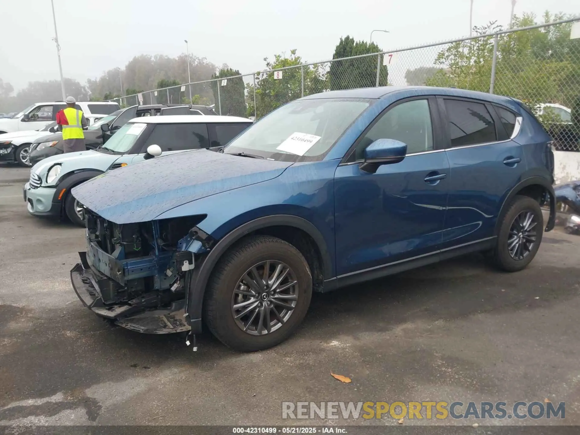 2 Photograph of a damaged car JM3KFACM7M0417446 MAZDA CX-5 2021