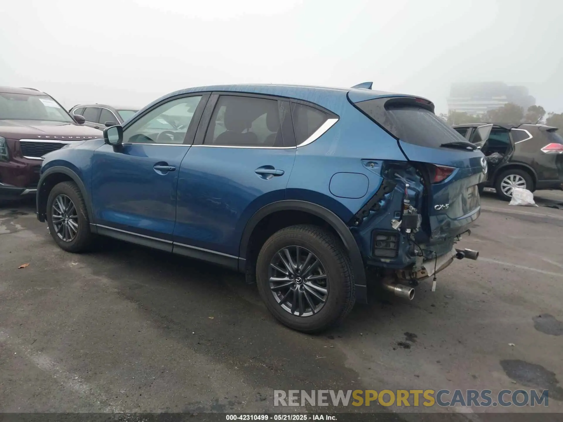 3 Photograph of a damaged car JM3KFACM7M0417446 MAZDA CX-5 2021