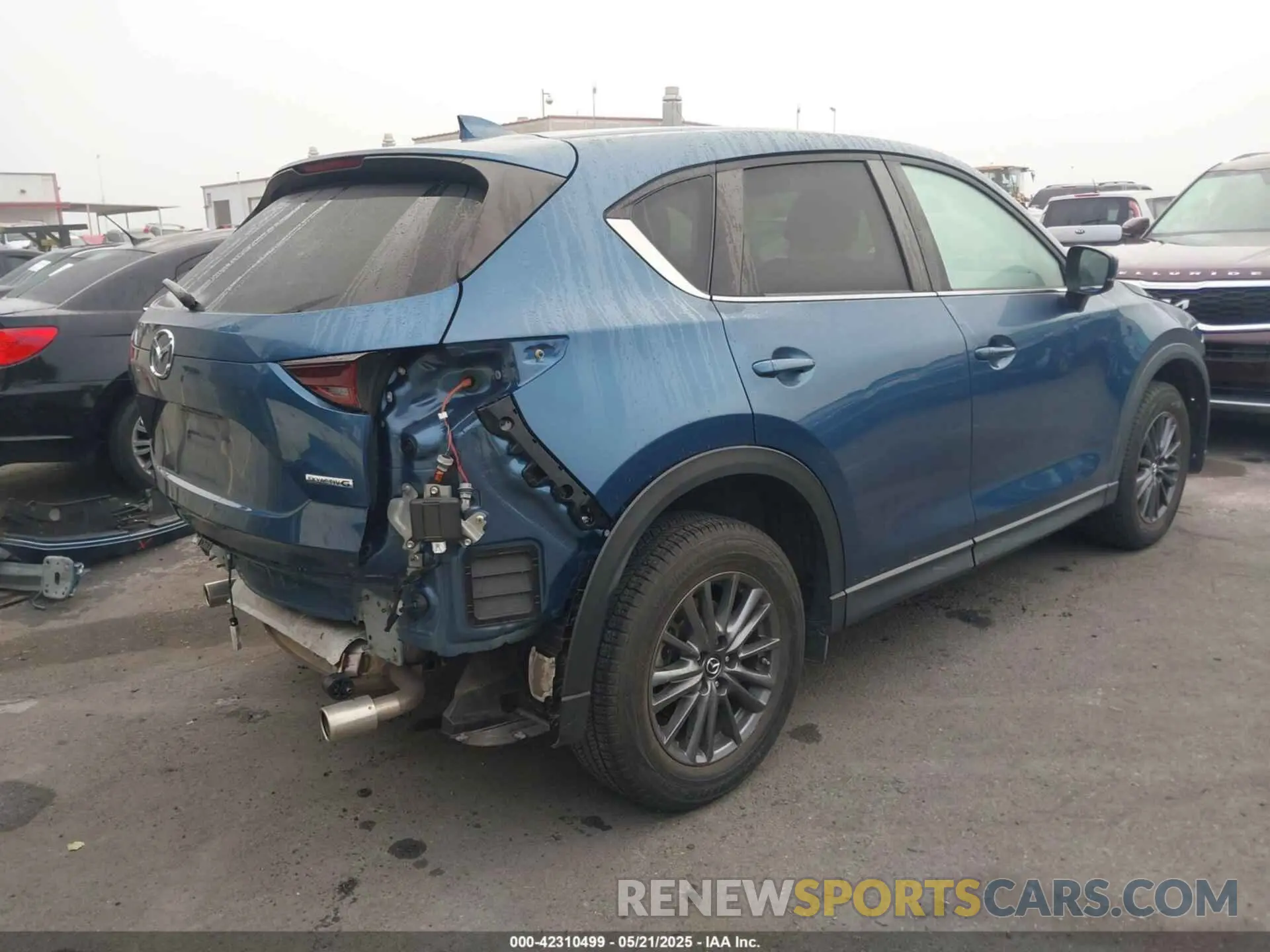 4 Photograph of a damaged car JM3KFACM7M0417446 MAZDA CX-5 2021