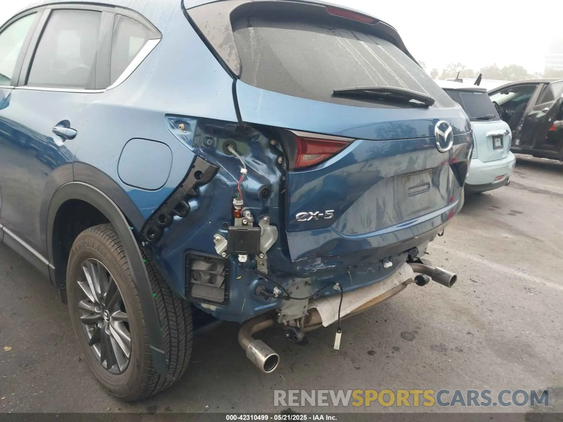6 Photograph of a damaged car JM3KFACM7M0417446 MAZDA CX-5 2021