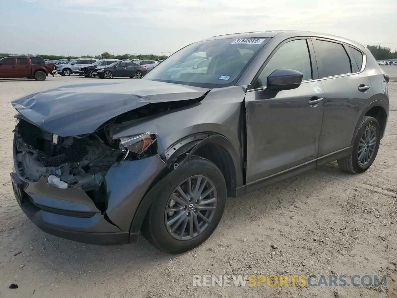 1 Photograph of a damaged car JM3KFACM7M1390100 MAZDA CX-5 2021