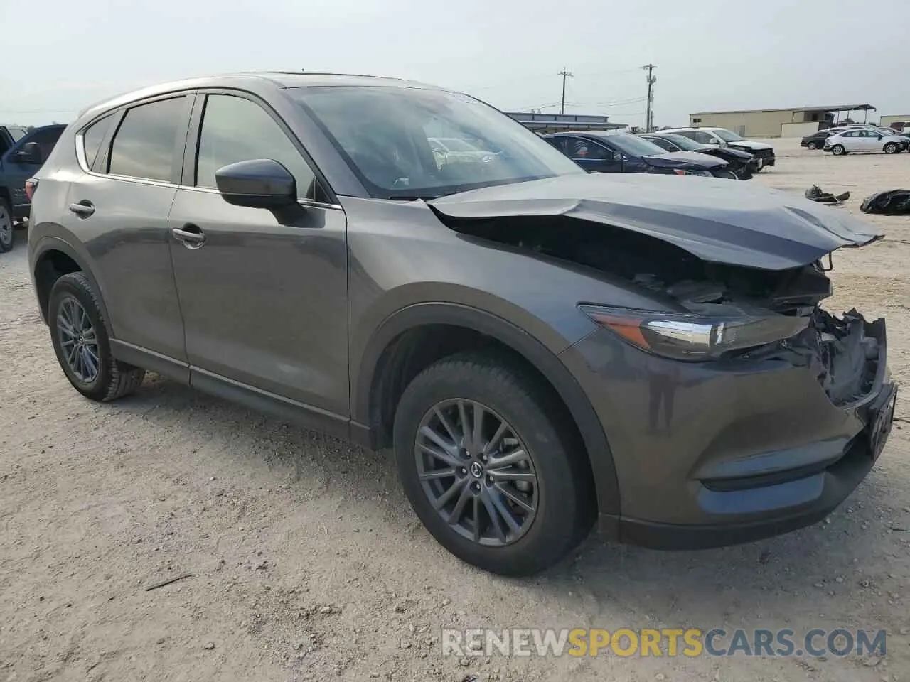 4 Photograph of a damaged car JM3KFACM7M1390100 MAZDA CX-5 2021