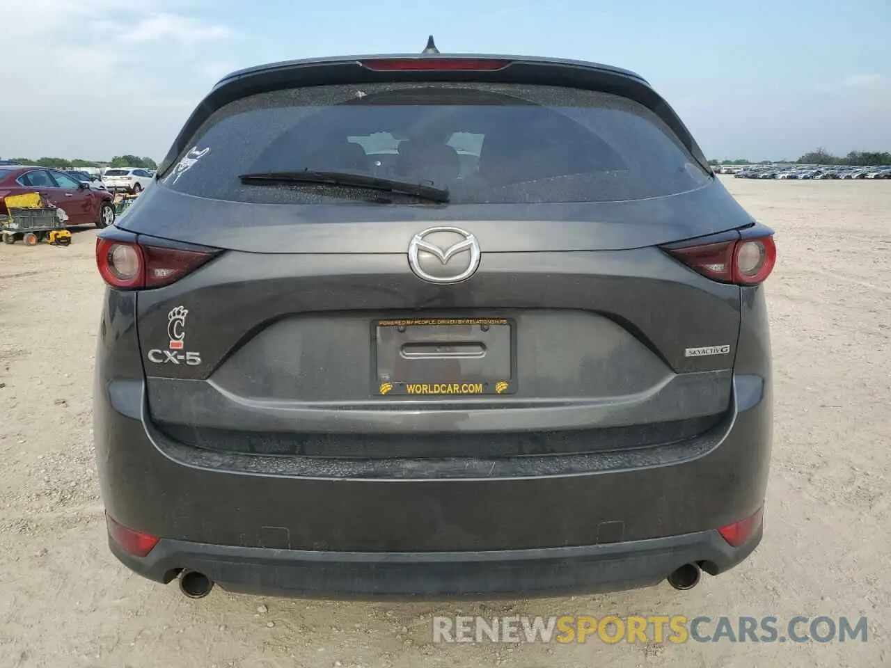 6 Photograph of a damaged car JM3KFACM7M1390100 MAZDA CX-5 2021