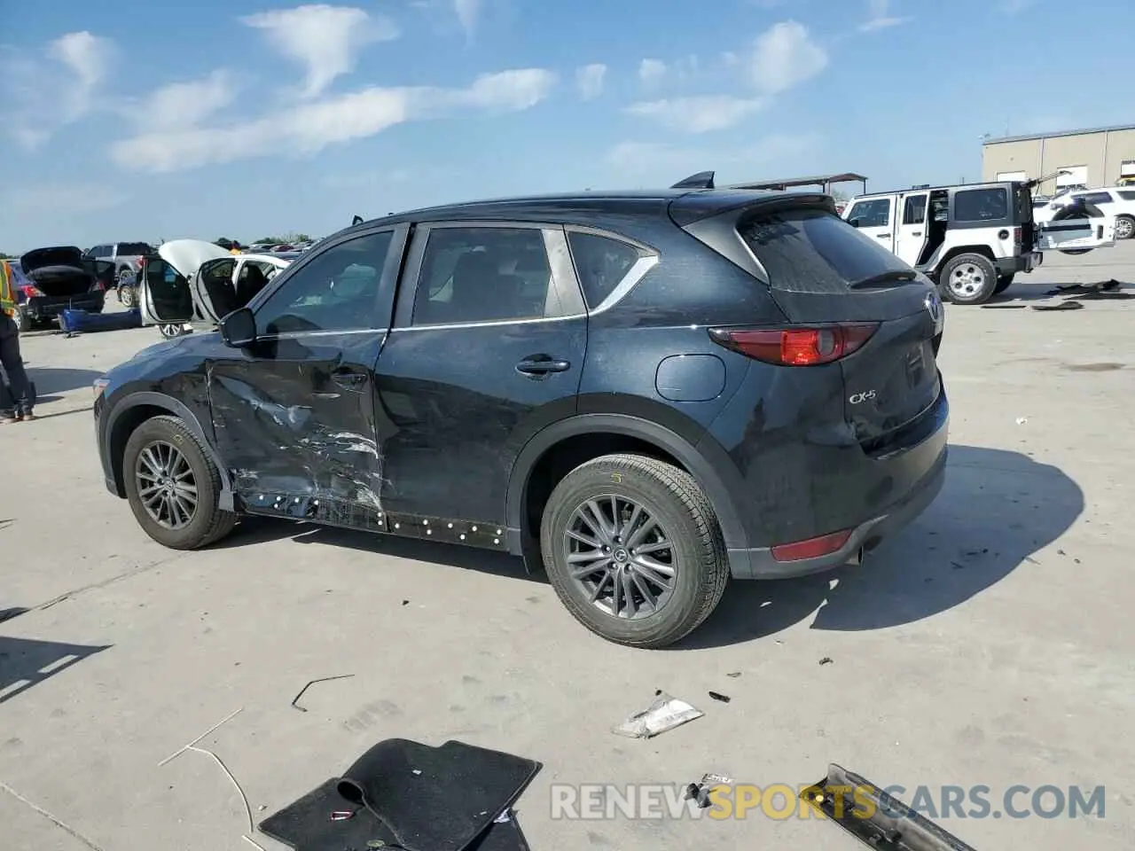 2 Photograph of a damaged car JM3KFACM8M0312897 MAZDA CX-5 2021