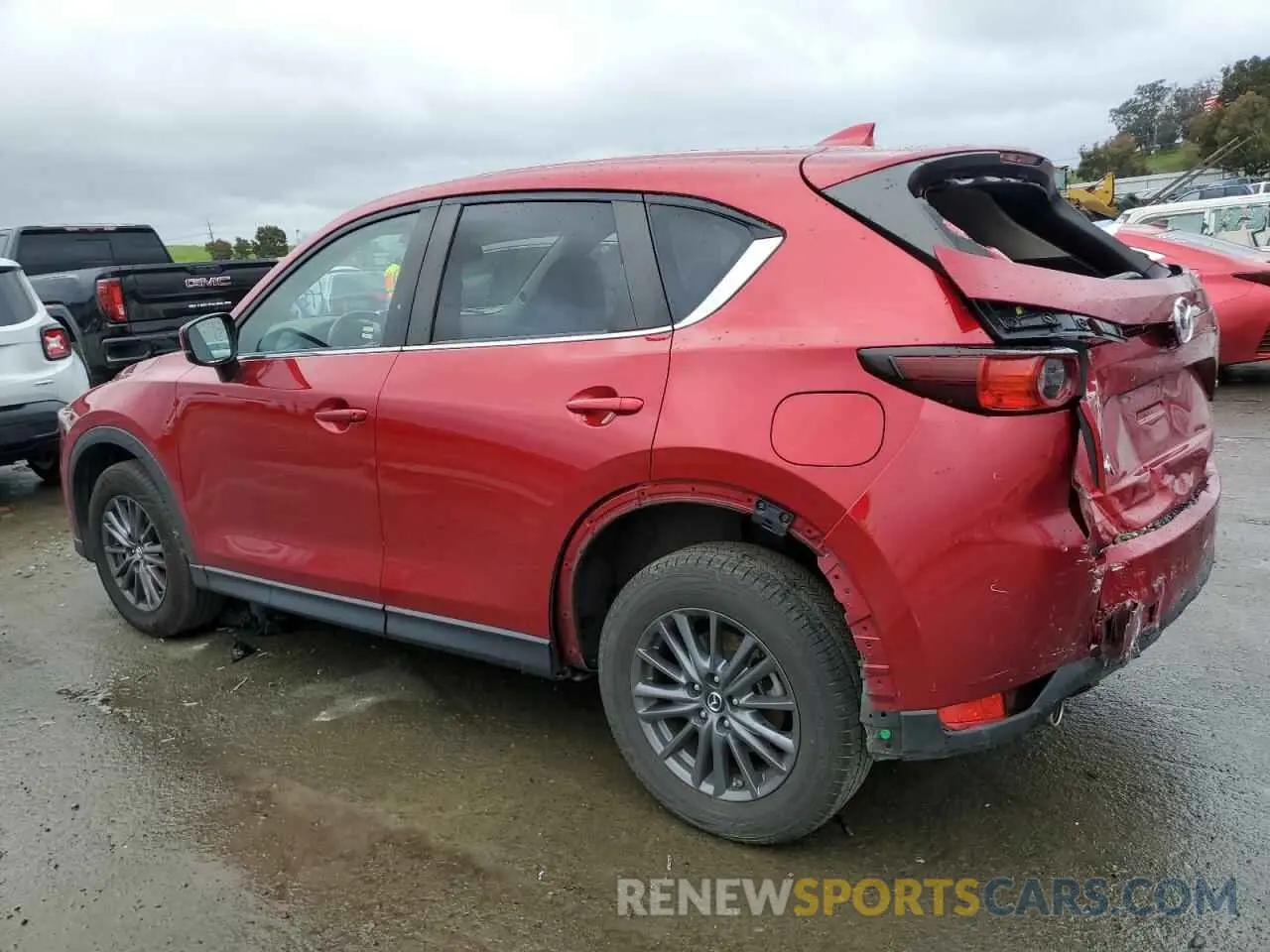 2 Photograph of a damaged car JM3KFACM8M0406987 MAZDA CX-5 2021