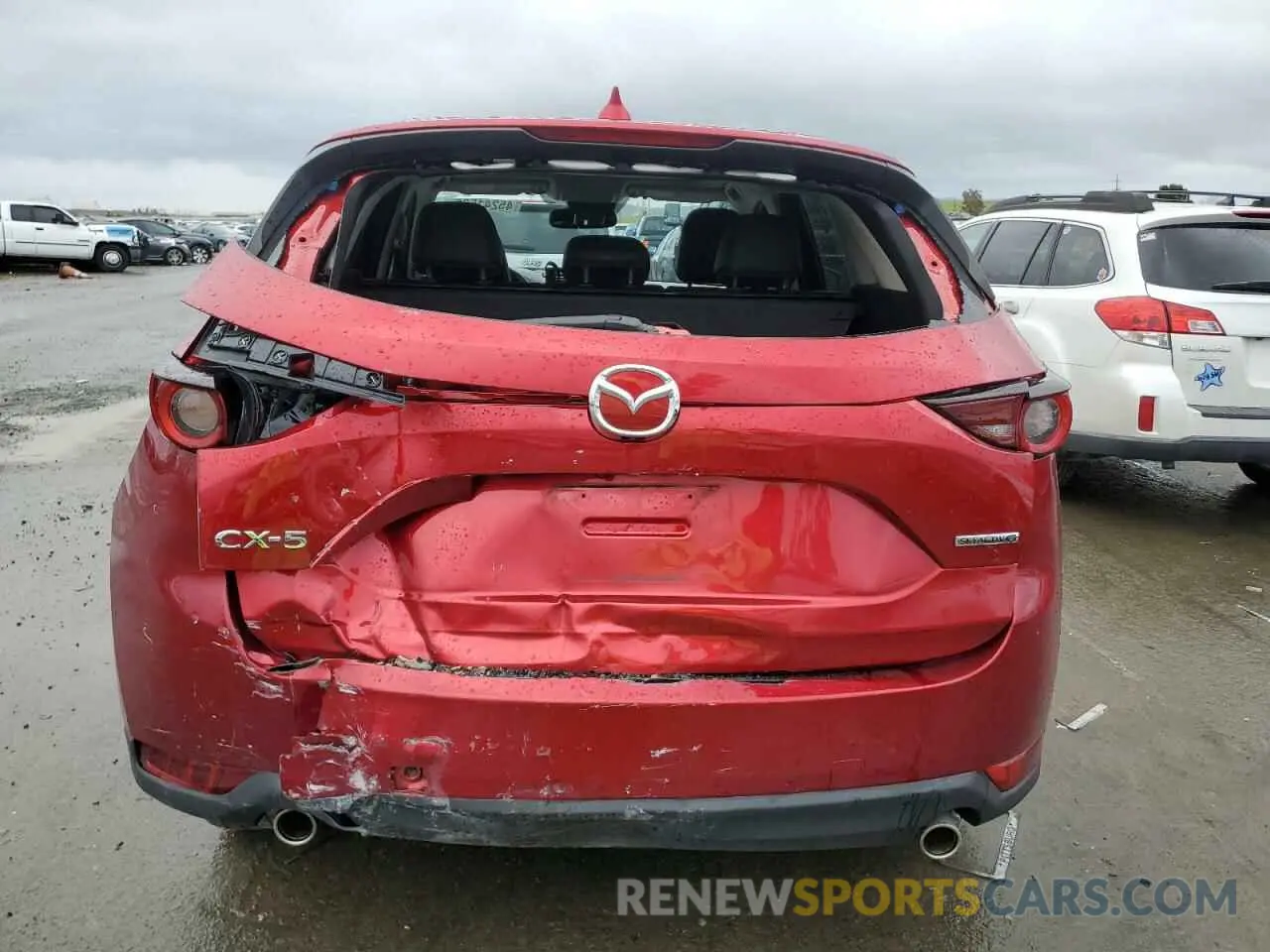 6 Photograph of a damaged car JM3KFACM8M0406987 MAZDA CX-5 2021