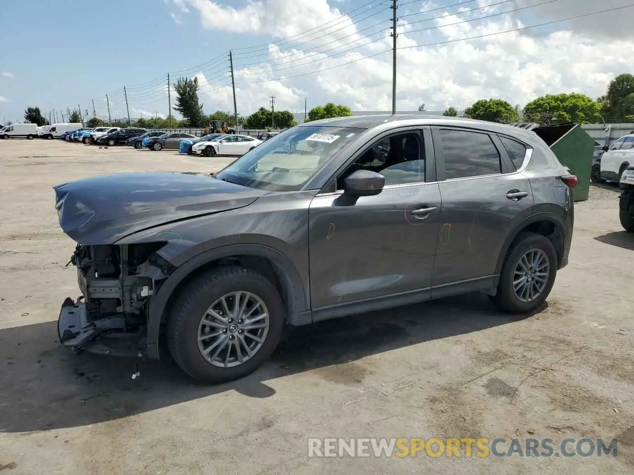 1 Photograph of a damaged car JM3KFACM8M0444638 MAZDA CX-5 2021
