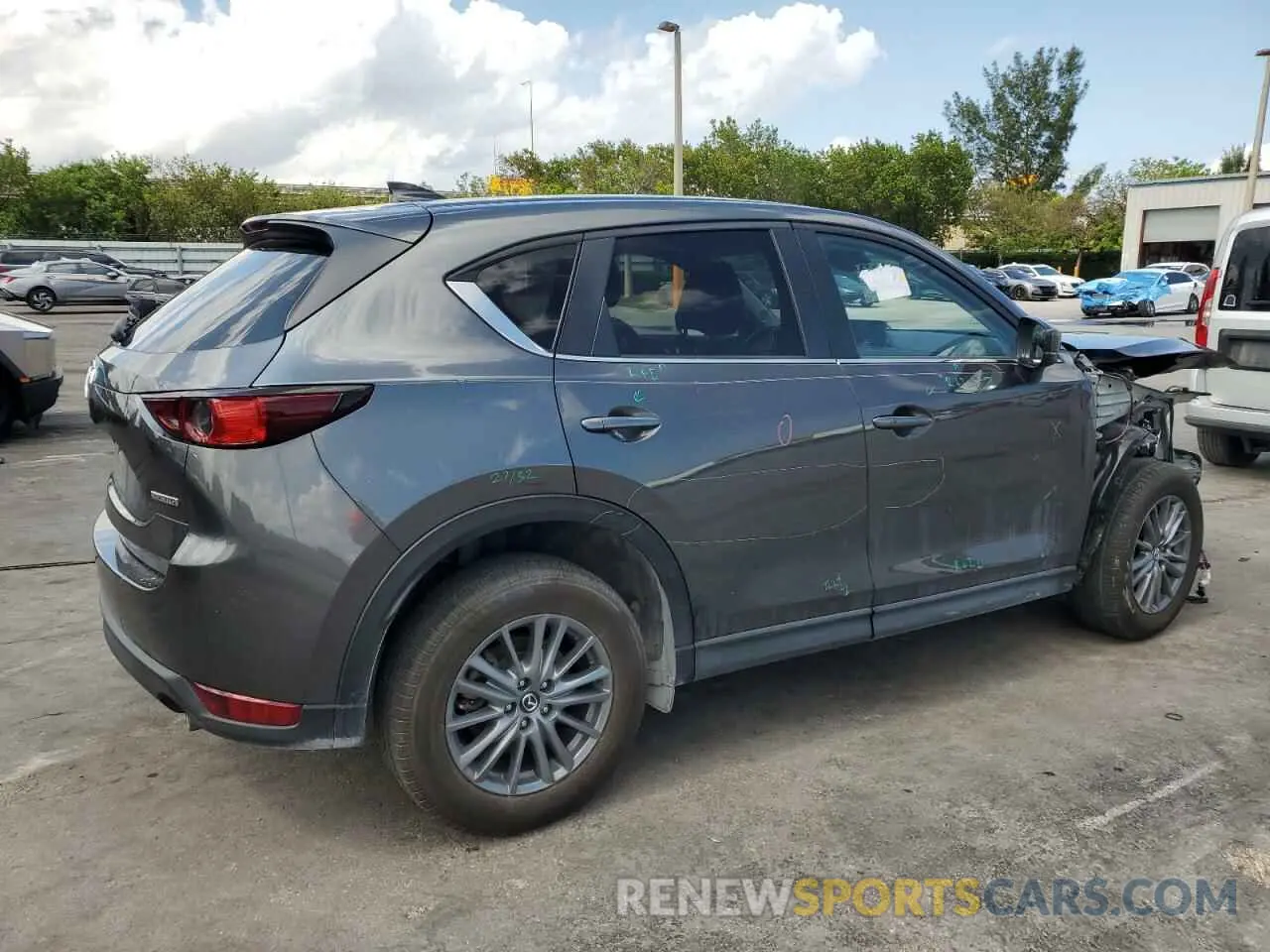 3 Photograph of a damaged car JM3KFACM8M0444638 MAZDA CX-5 2021
