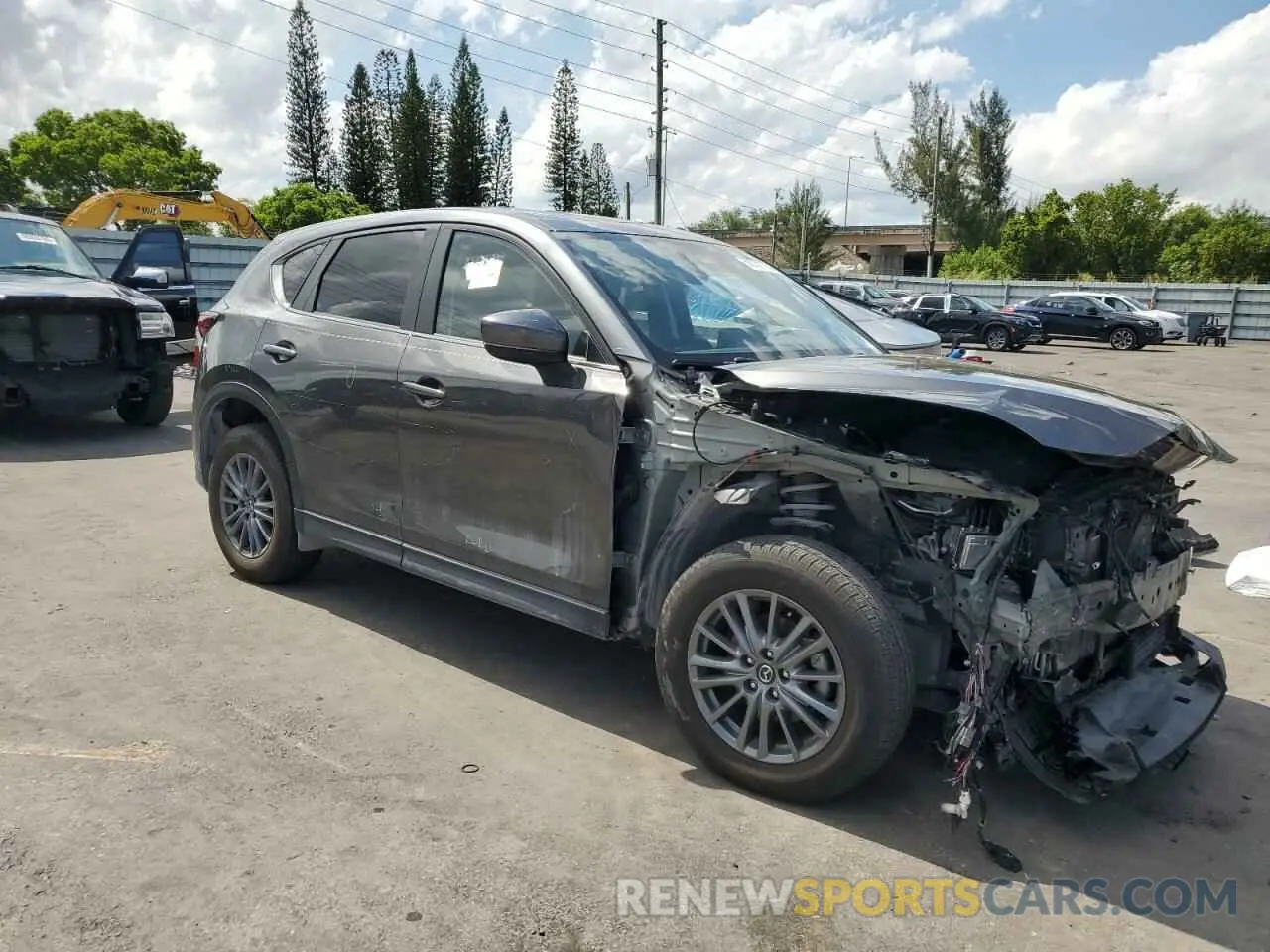 4 Photograph of a damaged car JM3KFACM8M0444638 MAZDA CX-5 2021