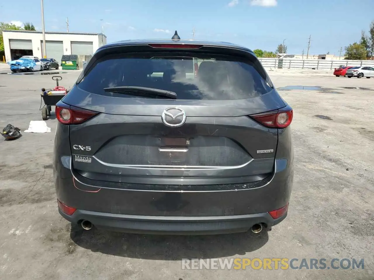 6 Photograph of a damaged car JM3KFACM8M0444638 MAZDA CX-5 2021