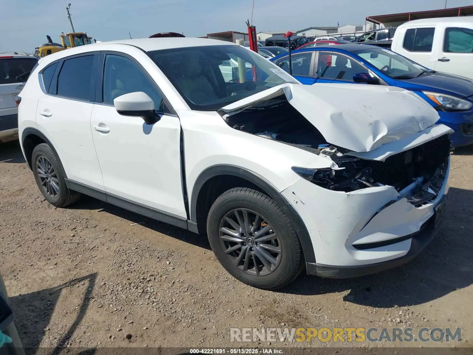 1 Photograph of a damaged car JM3KFACM8M0461875 MAZDA CX-5 2021